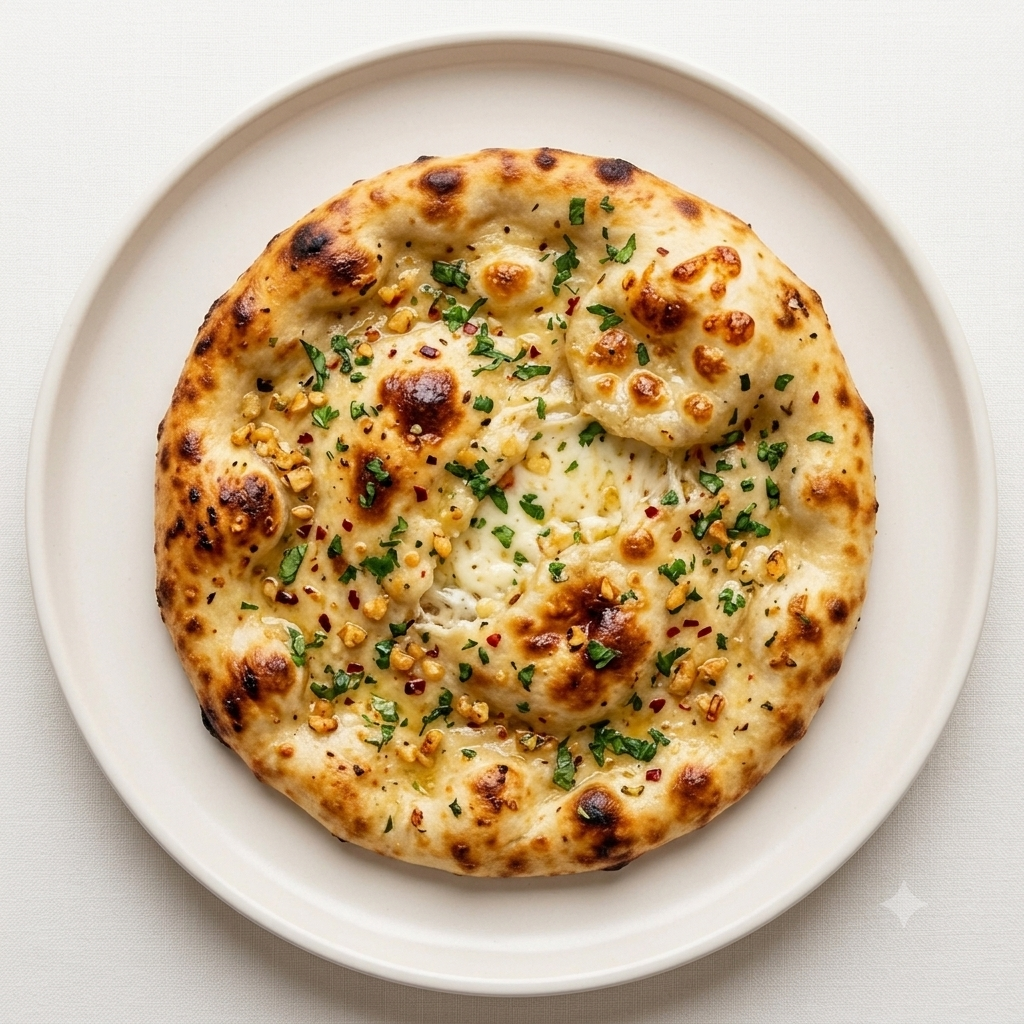 Cheese Garlic Naan